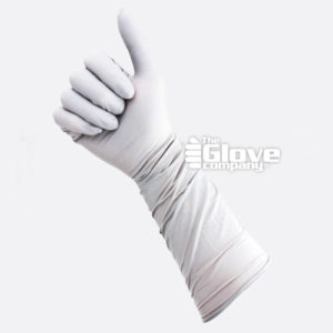 TGC Grey Nitrile Disposable Glove Long Cuff