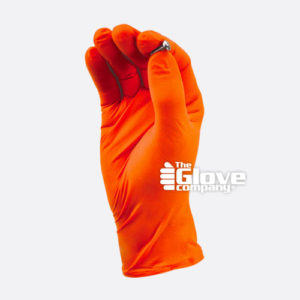 TGC Orange Hi Vis Disposable Glove