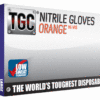Hi Vis Safety Orange Fluro Disposable Gloves